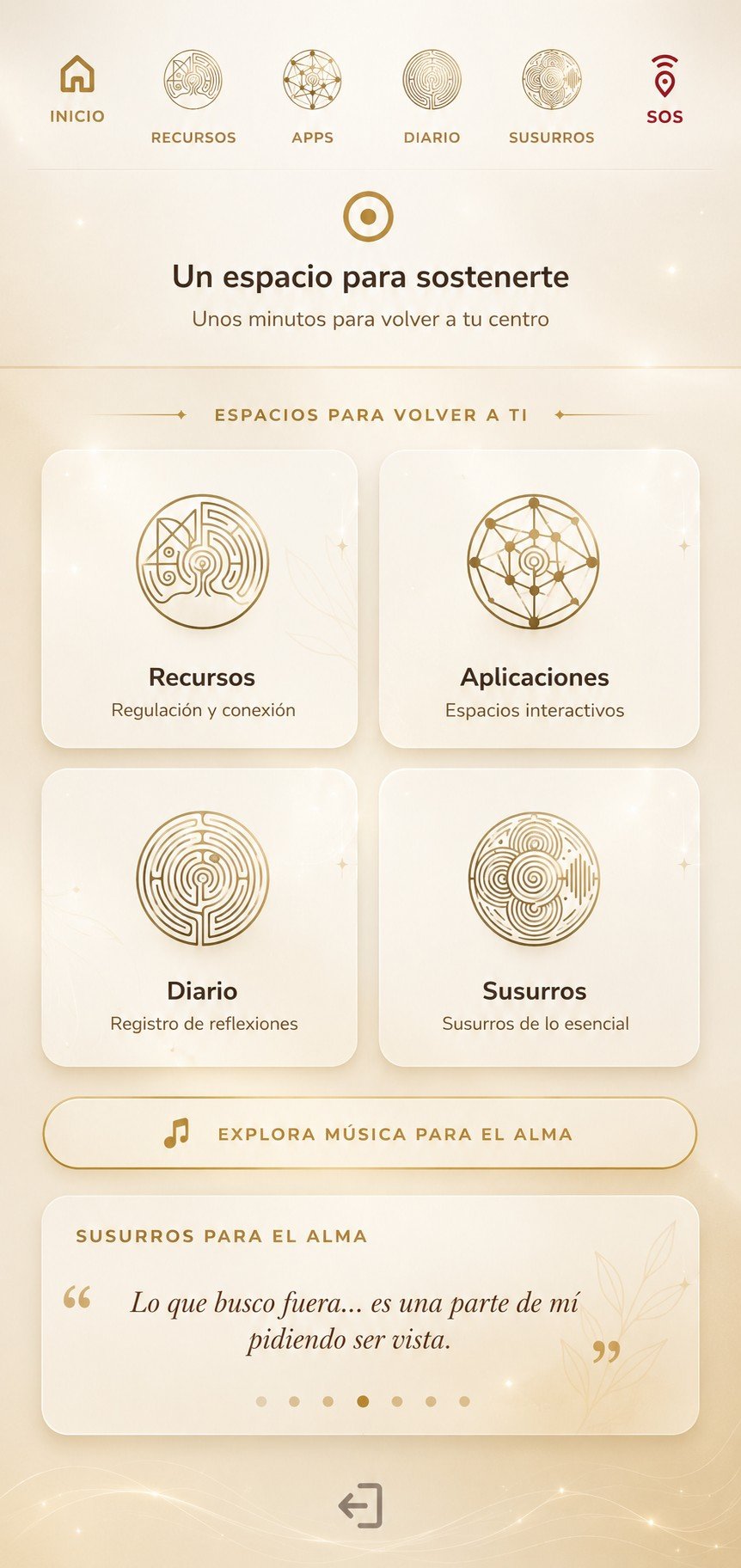 El Arte de Sostenerte